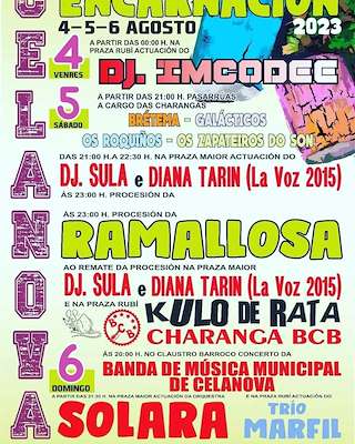 Virxe da Encarnación - Procesión da Ramallosa en Celanova