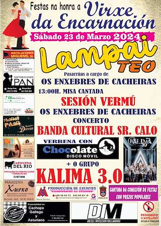 Virxe da Encarnación de Lampai en Teo