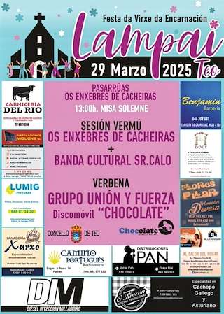 Virxe da Encarnación de Lampai (2026) en Teo
