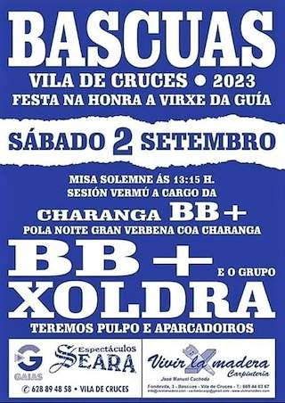 Virxe da Guía de Bascuas en Vila de Cruces