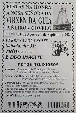 Virxe da Guía de Piñeiro en Covelo