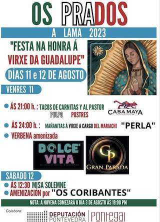 Virxe da Guadalupe de Os Prados en A Lama