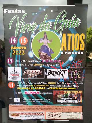 Virxe da Guia de Atios en O Porriño