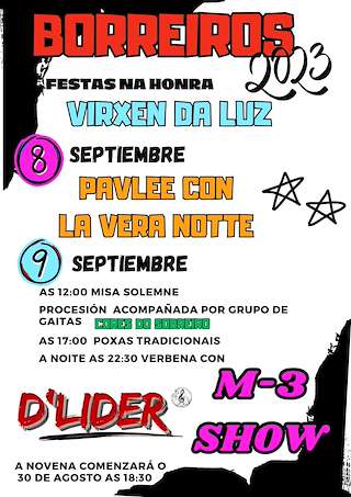 Virxe da Luz de Borreiros en Gondomar