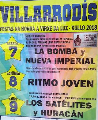 Virxe da Luz de Villarrodís en Arteixo