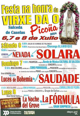 Virxe da O de Picoña en Salceda de Caselas