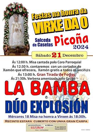 Virxe da O de Picoña en Salceda de Caselas