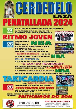 Virxe da Penatallada de Cerdedelo (2026) en Laza