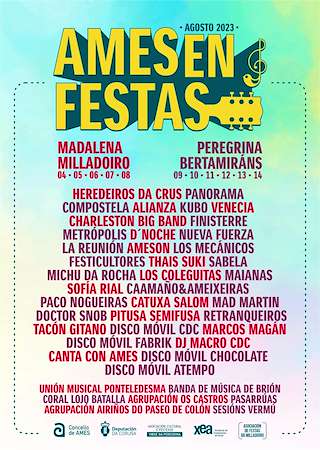 Virxe da Peregrina de Bertamiráns en Ames