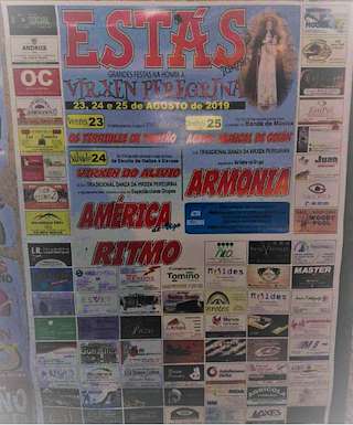 Virxe da Peregrina de Estás en Tomiño