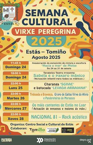 Virxe da Peregrina de Estás (2026) en Tomiño