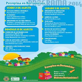 Virxe da Peregrina de Bertamiráns en Ames