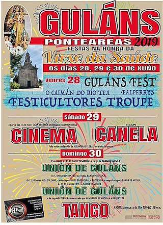 Virxe da Saúde de Guláns en Ponteareas