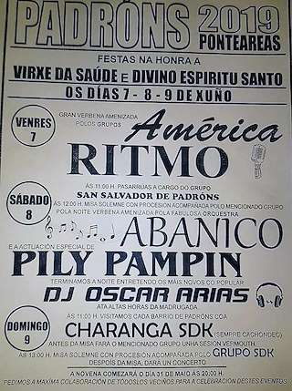 Virxe da Saúde e Espíritu Santo de Padróns en Ponteareas