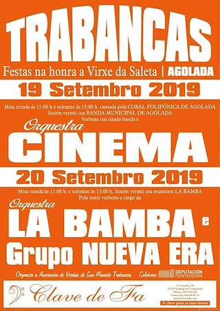 Virxe da Saleta de Trabancas en Agolada