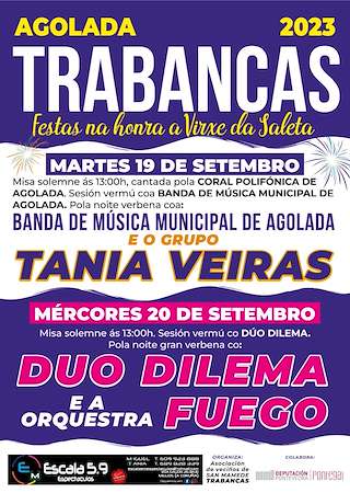 Virxe da Saleta de Trabancas en Agolada