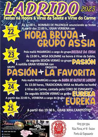 Virxe da Saleta e Virxe do Carme de Ladrido en Ortigueira