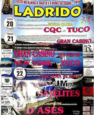 Virxe da Saleta e Virxe do Carme de Ladrido en Ortigueira