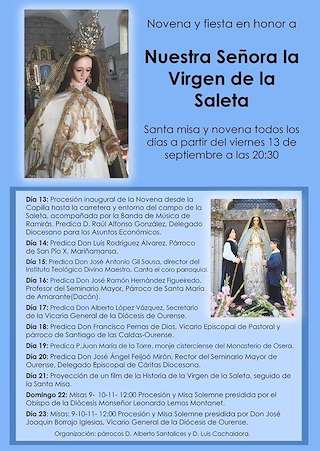 Virxe da Saleta en San Cristovo de Cea