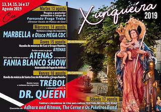 Virxe da Xunqueira e San Roque en Cee