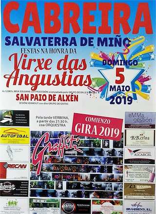 Virxe das Angustias de Cabreira en Salvaterra do Miño