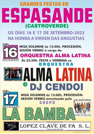 Virxe das Angustias de Espasande en Castroverde