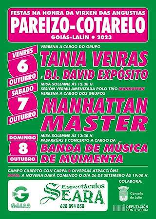 Virxe das Angustias de Pareizo y Cotarelo en Lalín