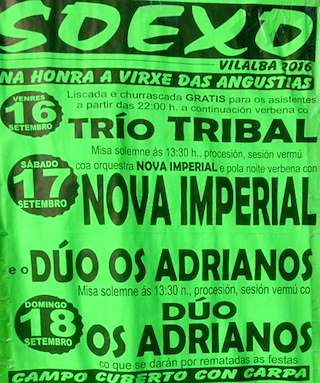 Virxe das Angustias de Soexo en Vilalba