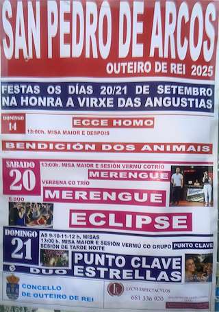 Virxe das Angustias y Ecce Homo de San Pedro de Arcos (2026) en Outeiro de Rei