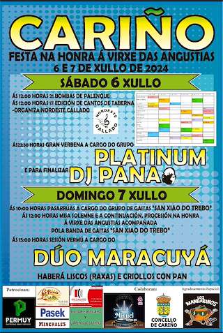 Virxe das Angustias en Cariño