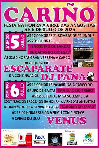 Virxe das Angustias en Cariño