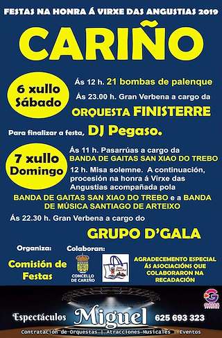 Virxe das Angustias en Cariño