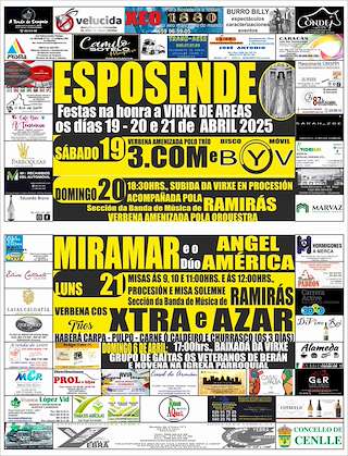 Virxe das Areas de Esposende en Cenlle