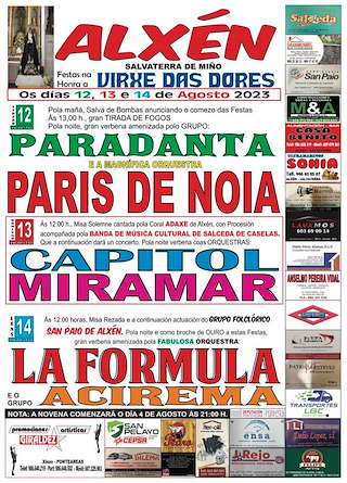 Virxe das Dores de Alxén en Salvaterra do Miño