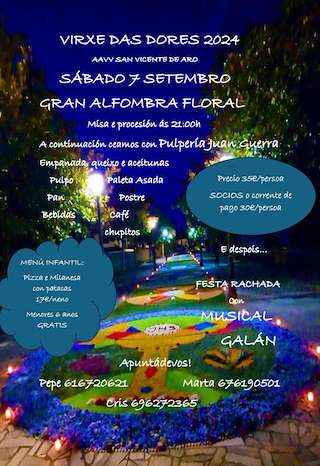 Virxe das Dores de Aro en Negreira