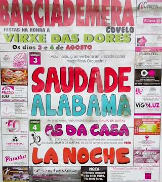 Virxe das Dores de Barciademera en Covelo