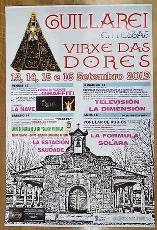 Virxe das Dores de Guillarei en Tui