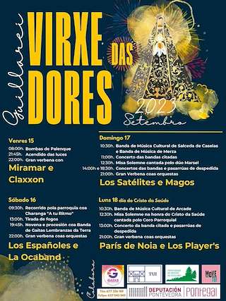 Virxe das Dores de Guillarei en Tui