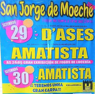 Virxe das Dores de San Jorge en Moeche