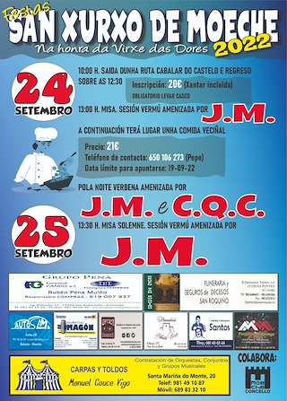 Virxe das Dores de San Jorge en Moeche