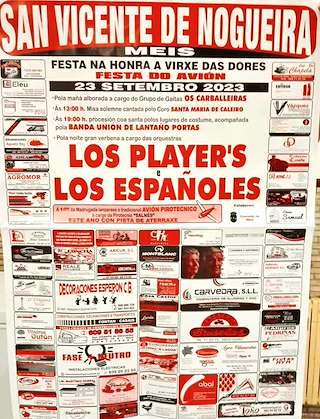 Virxe das Dores de San Vicente de Nogueira en Meis