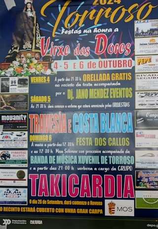 Virxe das Dores de Torroso en Mos