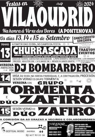 Virxe das Dores de Vilaoudriz en A Pontenova