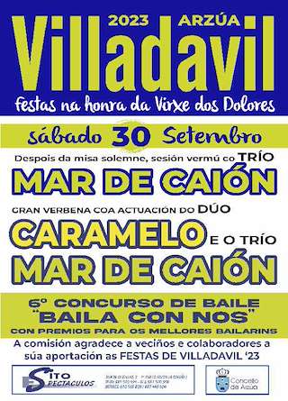 Virxe das Dores de Villadavil (2025) en Arzúa