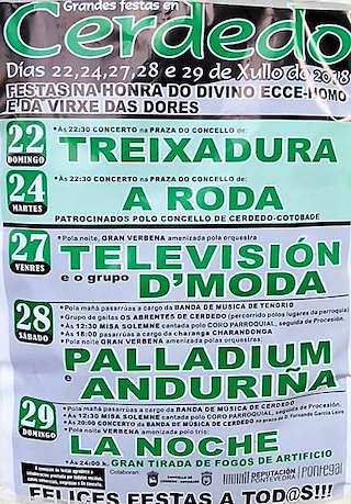 Divino Ecce-Homo e Virxe das Dores en Cerdedo Cotobade