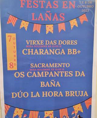 Virxe das Dores, San Francisco e o Sacramento de Lañas en A Baña