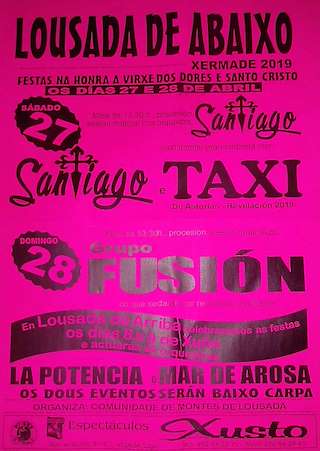 Virxe das Dores e Santo Cristo de Lousada de Abaixo en Xermade