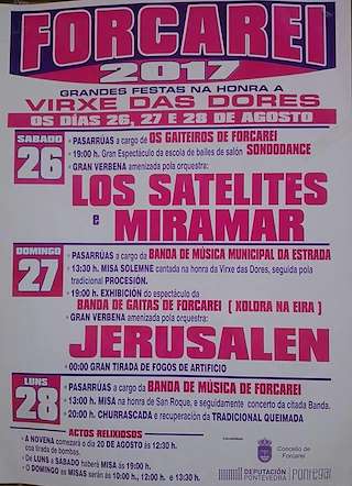 Virxe das Dores en Forcarei