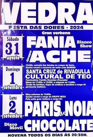 Virxe das Dores en Vedra