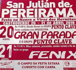 Virxe das Hermitas de San Julián de Pereiramá en Castroverde